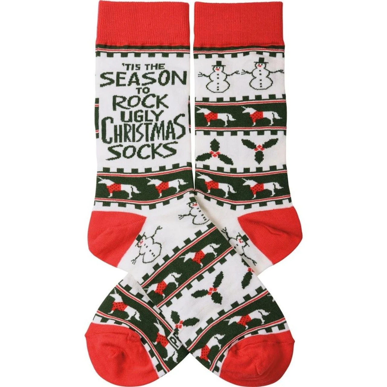 Socks - Season To Rock The Ugly Christmas Socks 3 Socks - Season To Rock The Ugly Christmas Socks