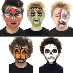Children's Make-Up FX, Halloween Character Kit, Aqua -Holiday Supplies 91Quit1haBL. AC SL1500 71301.1602068944