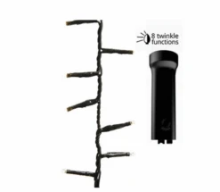 Lumineo 96 LED Warm White Twinkle Lights Black Wire 11 Lumineo 96 LED Warm White Twinkle Lights Black Wire -Holiday Supplies 96 led pic 5 94749.1541270807