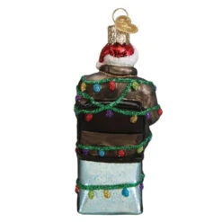 Where's Bernie Meme Ornament -Holiday Supplies Bernie Sanders Meme Ornament back 70482.1679678943