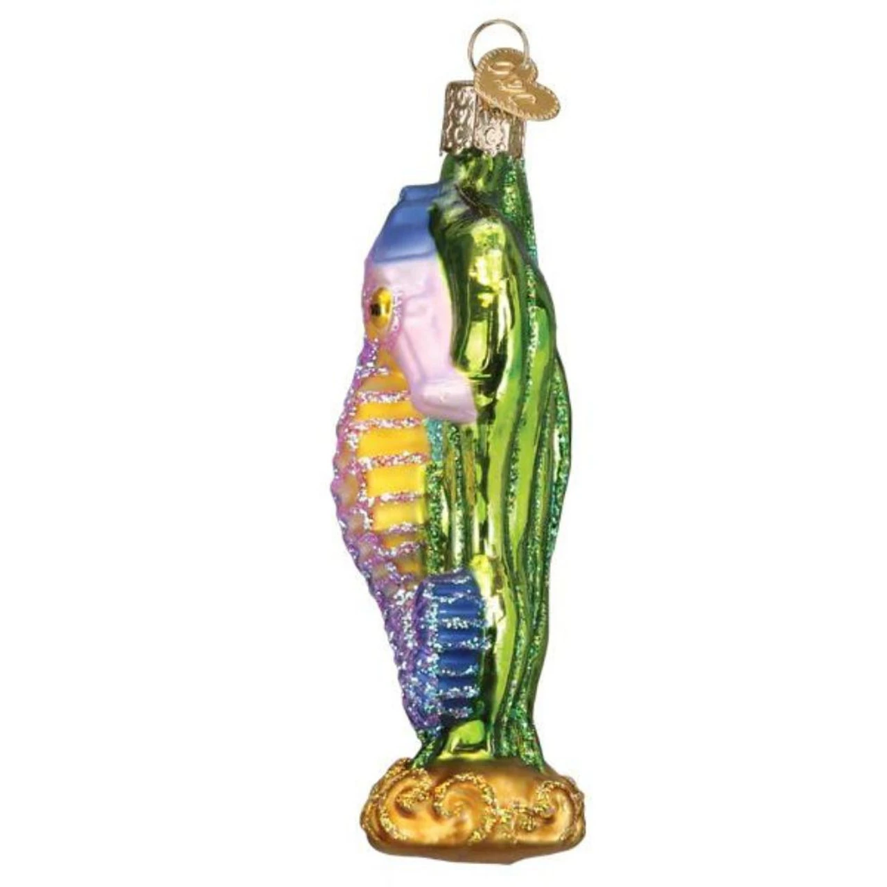 Colorful Seahorse Ornament 4 Colorful Seahorse Ornament - Image 2