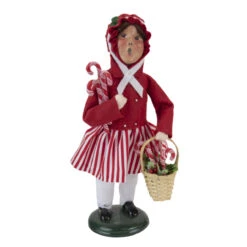 Byers' Choice - Candy Cane Girl Caroler