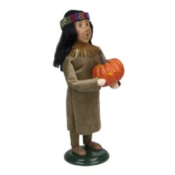 Byers' Choice - Native American Girl Caroler -Holiday Supplies Byers Choice Native American Girl Caroler right 43373.1685367441