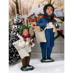 Byers' Choice - Newsboy Caroler -Holiday Supplies Byers Choice Newsboy Caroler scene 38787.1685551484