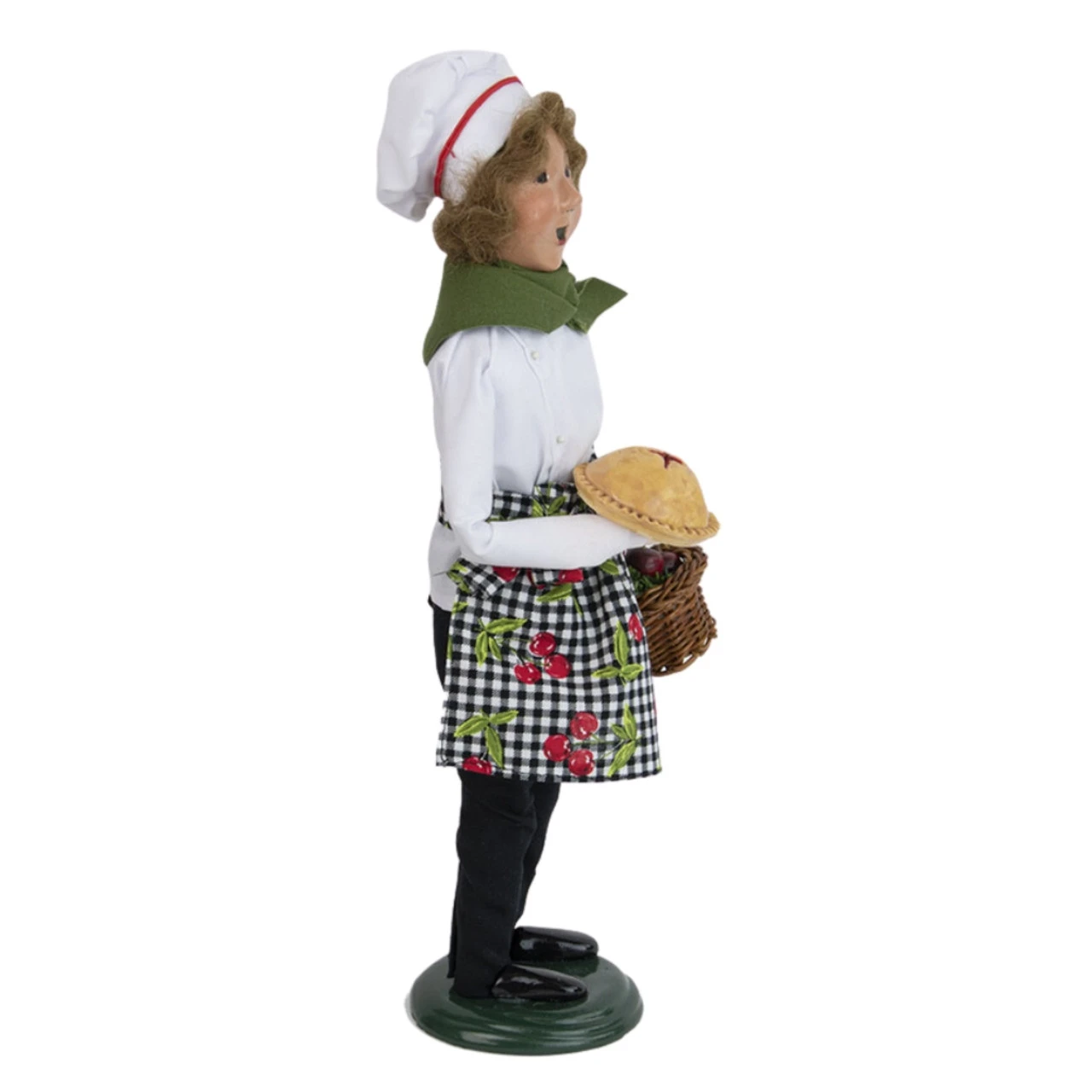 Byers' Choice Chef With Cherry Pie Caroler 4 Byers' Choice Chef With Cherry Pie Caroler - Image 2