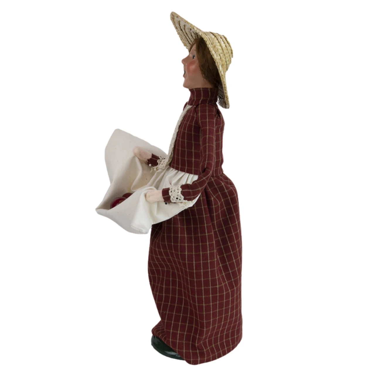 Byers' Choice Crier Woman With Apples Caroler 6 Byers' Choice Crier Woman With Apples Caroler - Image 4