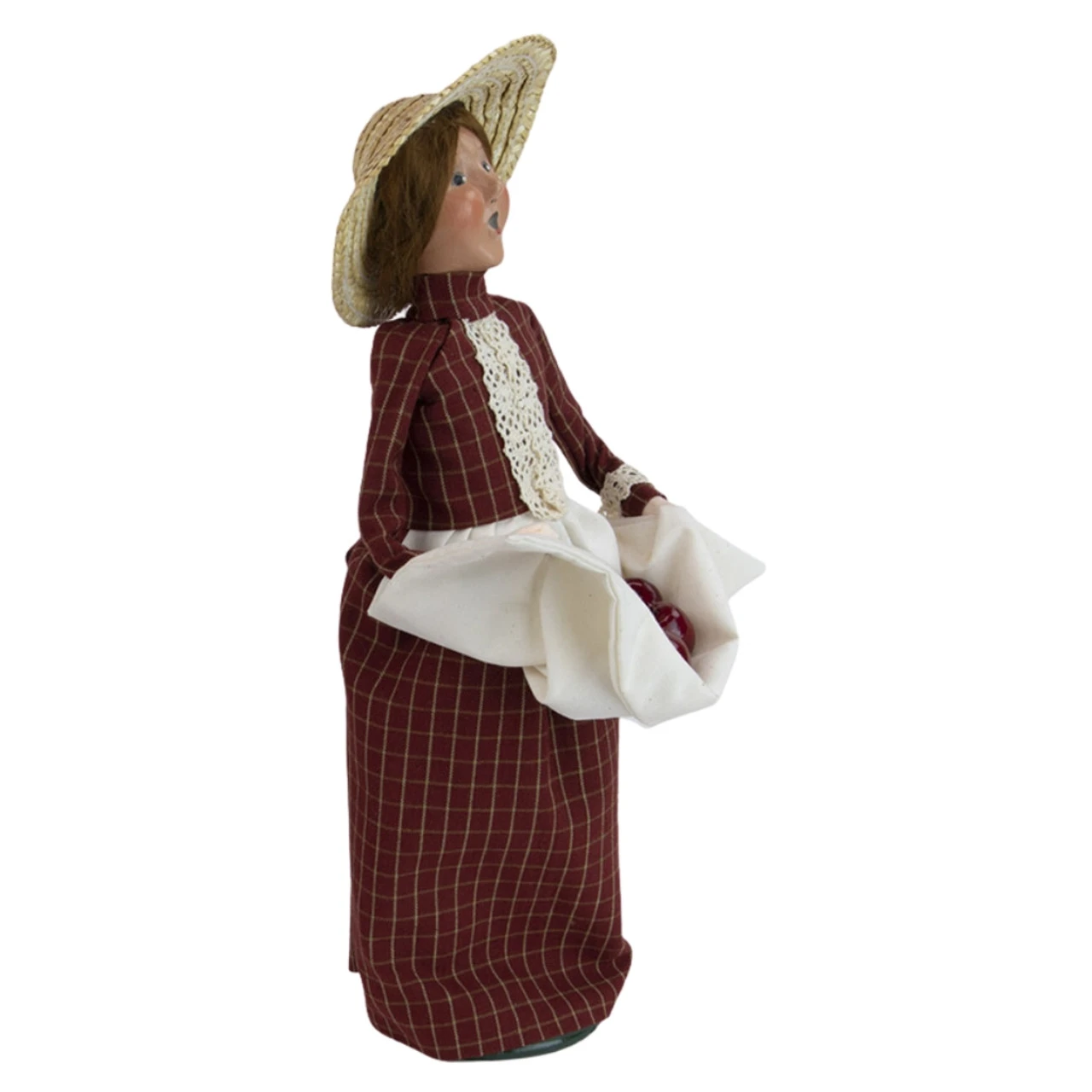 Byers' Choice Crier Woman With Apples Caroler 4 Byers' Choice Crier Woman With Apples Caroler - Image 2