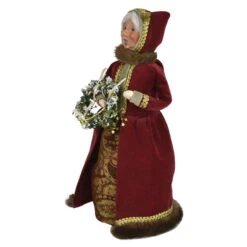 Byers' Choice Dashing Mrs Claus Caroler 10 Byers' Choice Dashing Mrs Claus Caroler -Holiday Supplies Byers Choice Dashing Mrs Claus Caroler left 25548.1684504068