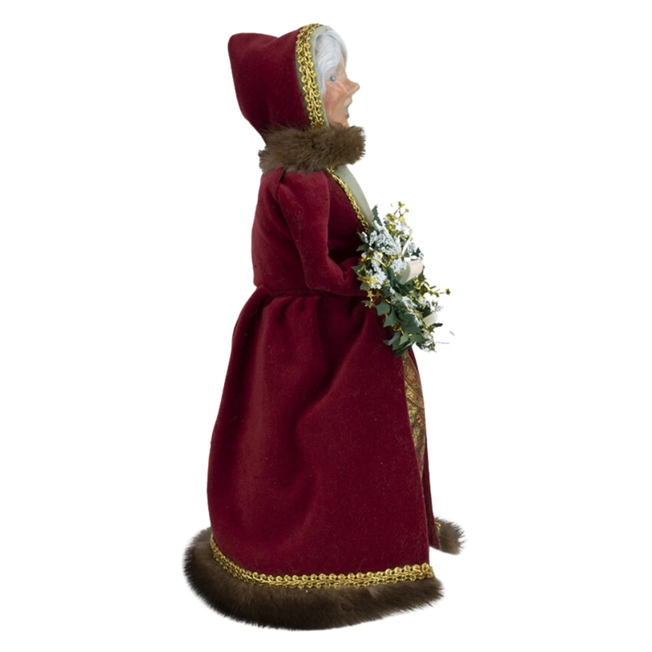 Byers' Choice Dashing Mrs Claus Caroler 4 Byers' Choice Dashing Mrs Claus Caroler - Image 2
