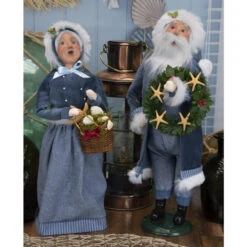 Byers' Choice Nautical Mrs Claus Caroler -Holiday Supplies Byers Choice Nautical Caroler 00271.1684503829