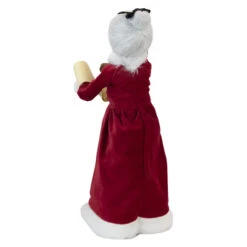 Byers' Choice Red Velvet Mrs. Claus Caroler -Holiday Supplies Byers Choice Red Velvet Mrs. Claus Caroler back 62601.1685025639