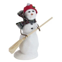 Byers Choice Snowman With Broom