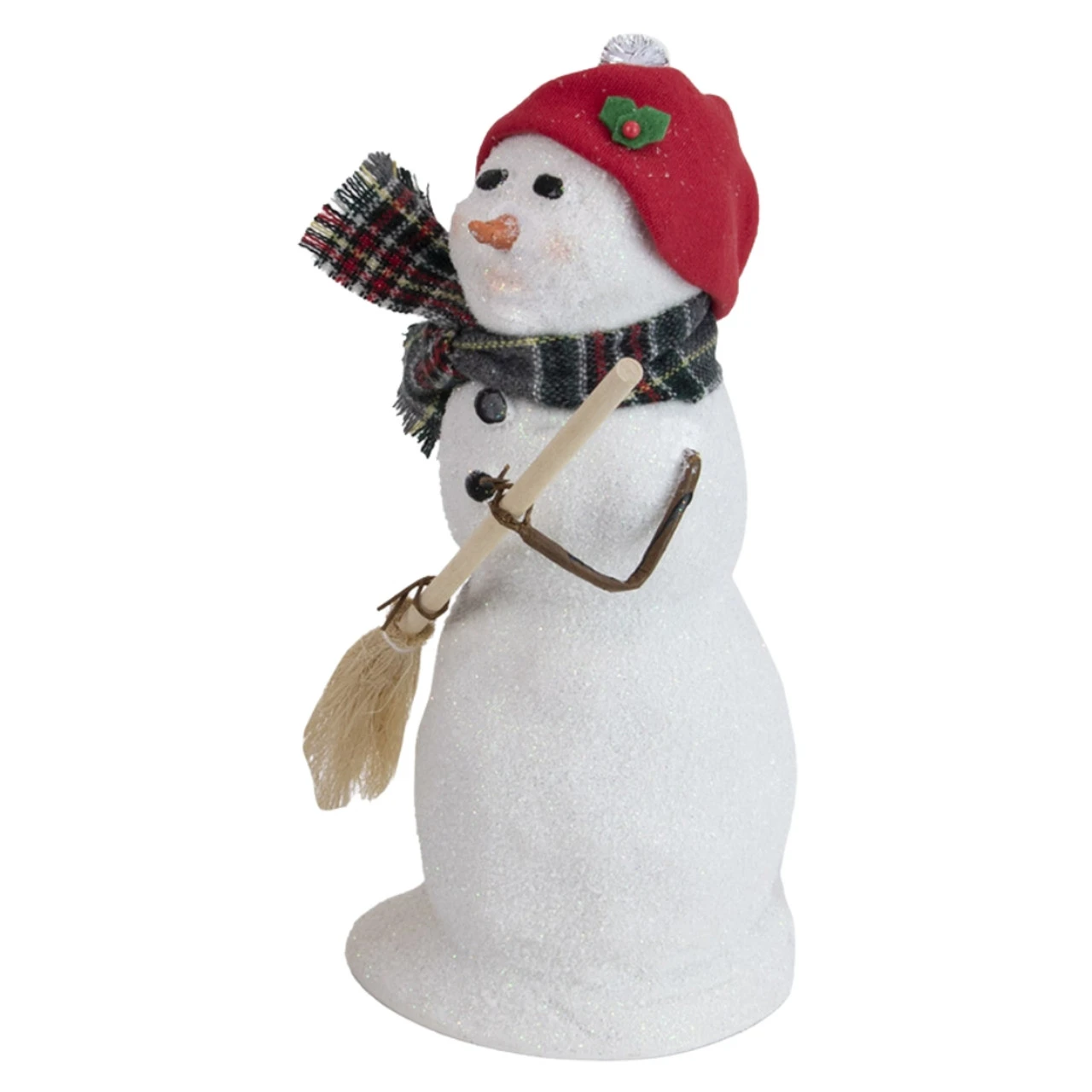 Byers Choice Snowman With Broom 6 Byers Choice Snowman With Broom - Image 4