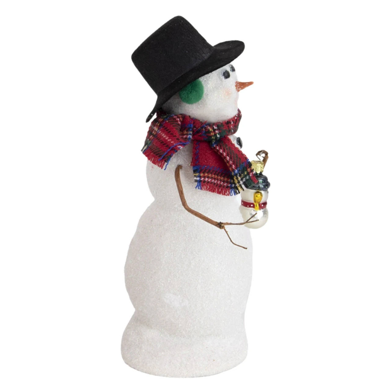 Byers Choice Snowman With Ornament 4 Byers Choice Snowman With Ornament - Image 2