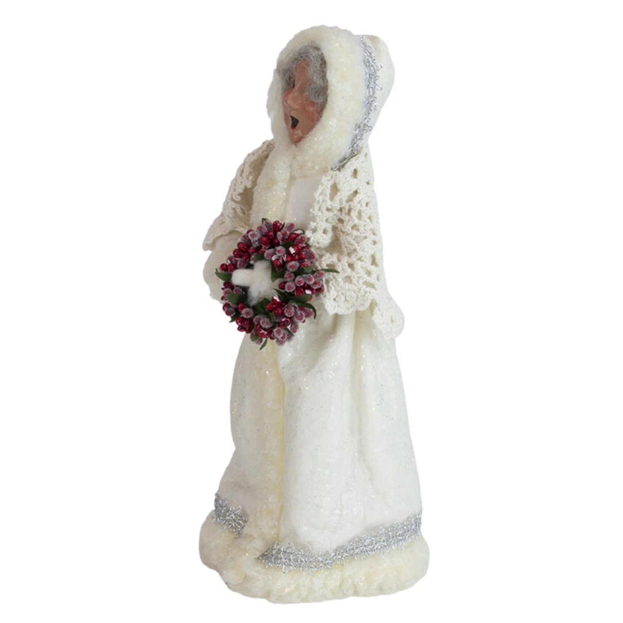 Byers' Choice Sparkling Mrs Claus Caroler 6 Byers' Choice Sparkling Mrs Claus Caroler - Image 4
