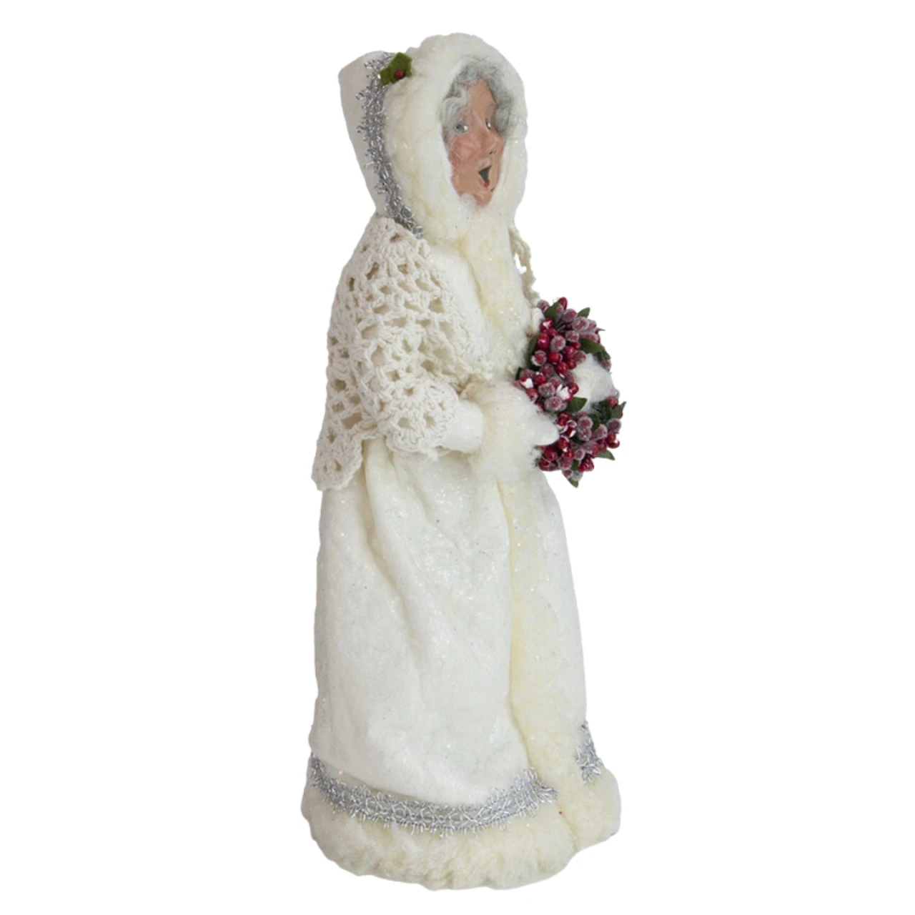 Byers' Choice Sparkling Mrs Claus Caroler 4 Byers' Choice Sparkling Mrs Claus Caroler - Image 2