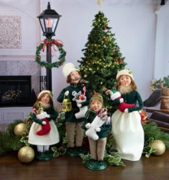 Byers' Choice - Stocking Family Woman With A Red Stocking Caroler 11 Byers' Choice - Stocking Family Woman With A Red Stocking Caroler -Holiday Supplies Byers Choice Stocking Fmaily 2022 1227W 1227M 1227G 1227B 79309.1648485994