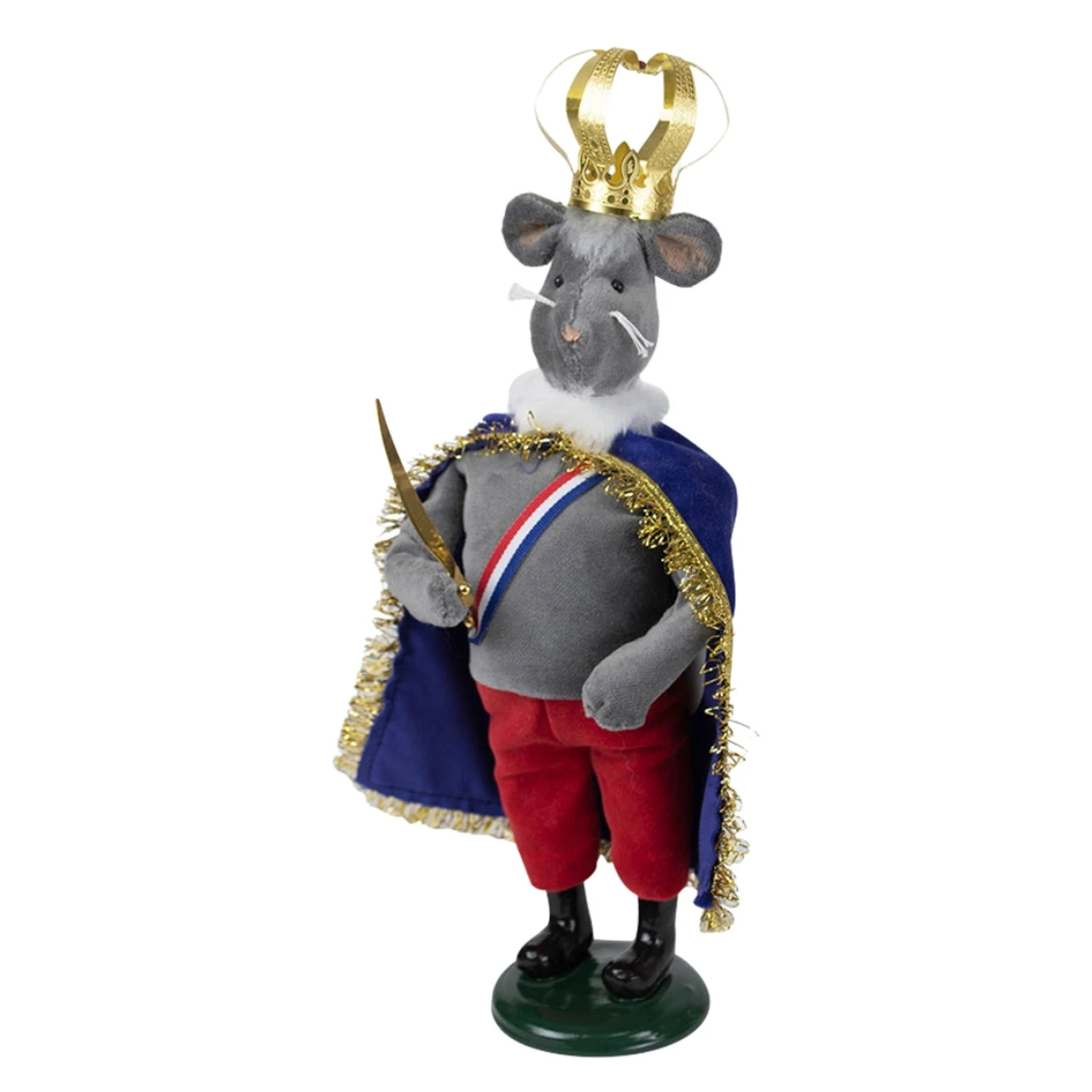 Byers' Choice The Nutcracker Suite Mouse King Caroler 4 Byers' Choice The Nutcracker Suite Mouse King Caroler - Image 2