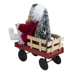 Byers' Choice Toddler Girl In Wagon -Holiday Supplies Byers Choice Toddler Girl In Wagon back left 09187.1684517782