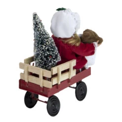 Byers' Choice Toddler Girl In Wagon -Holiday Supplies Byers Choice Toddler Girl In Wagon back right 92237.1684518202