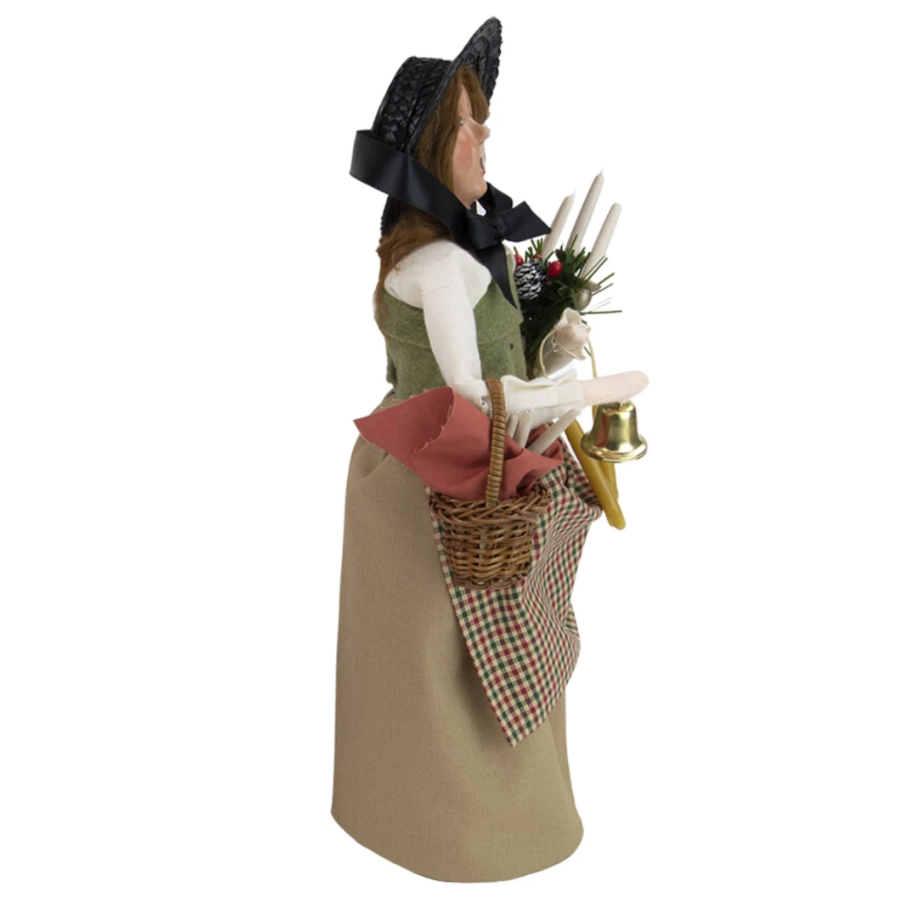 Byers' Choice Woman Selling Candles Caroler 4 Byers' Choice Woman Selling Candles Caroler - Image 2