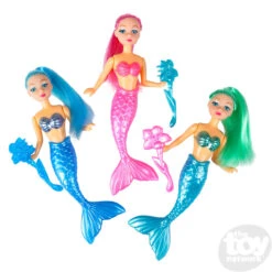 6" Mermaid Set 3 Pcs -Holiday Supplies DOMERSI 01 58733.1610544878