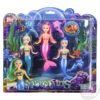 6" Mermaid Set 3 Pcs