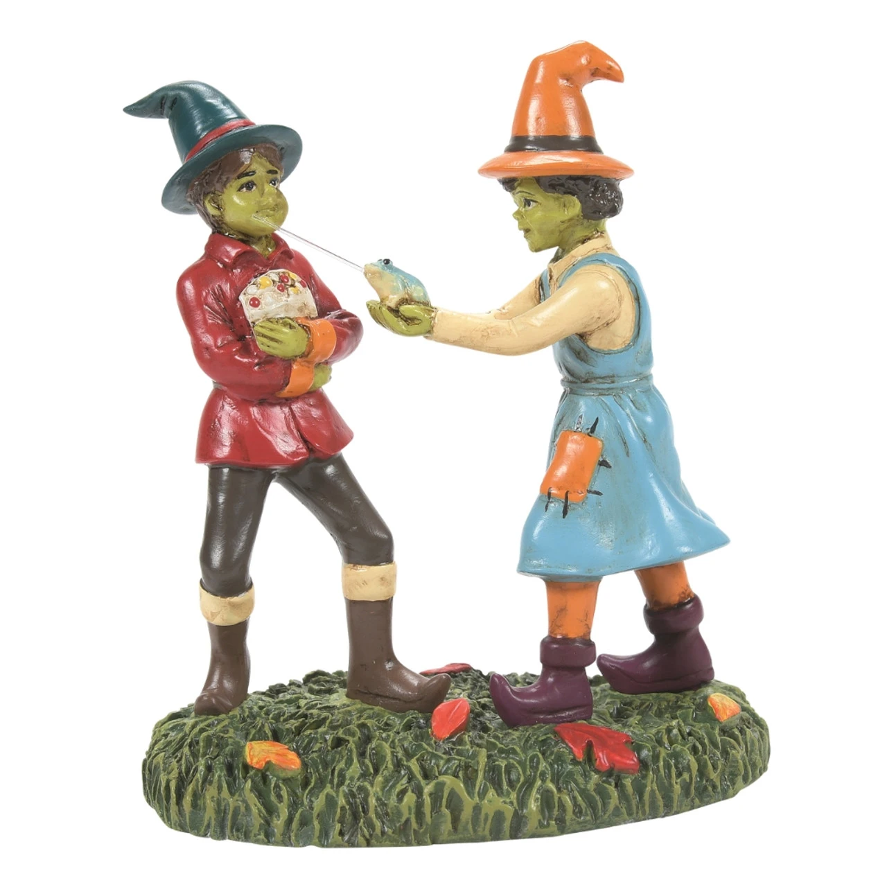 Department 56 - Halloween Village - The Squirting Frog Trick