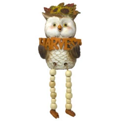 Harvest Owl Shelf Sitter