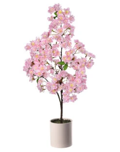 Cherry Blossom Tree In Ceramic Pot 30"