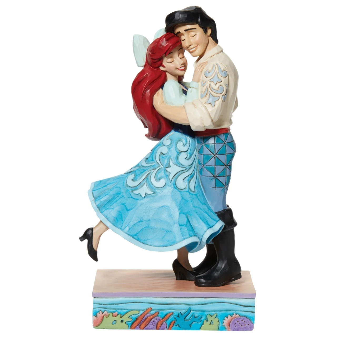Jim Shore - Disney Traditions - Ariel And Eric In Love Figurine