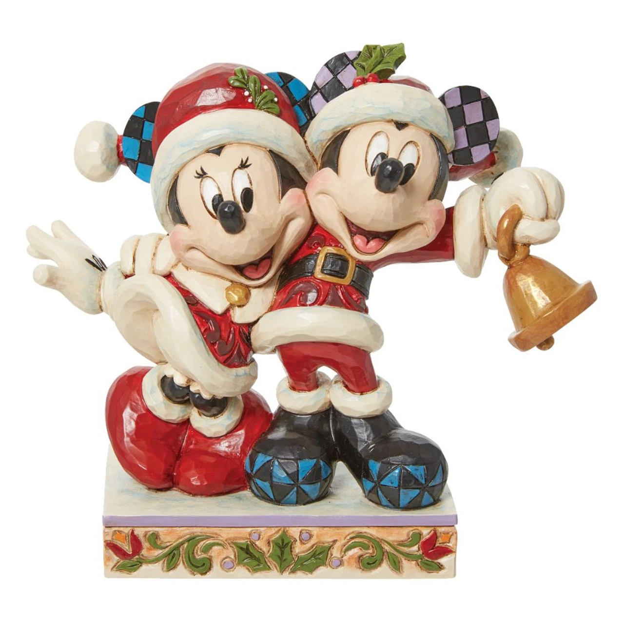 Jim Shore - Disney Traditions - Mickey And Minnie Santas Figurine 3 Jim Shore - Disney Traditions - Mickey And Minnie Santas Figurine