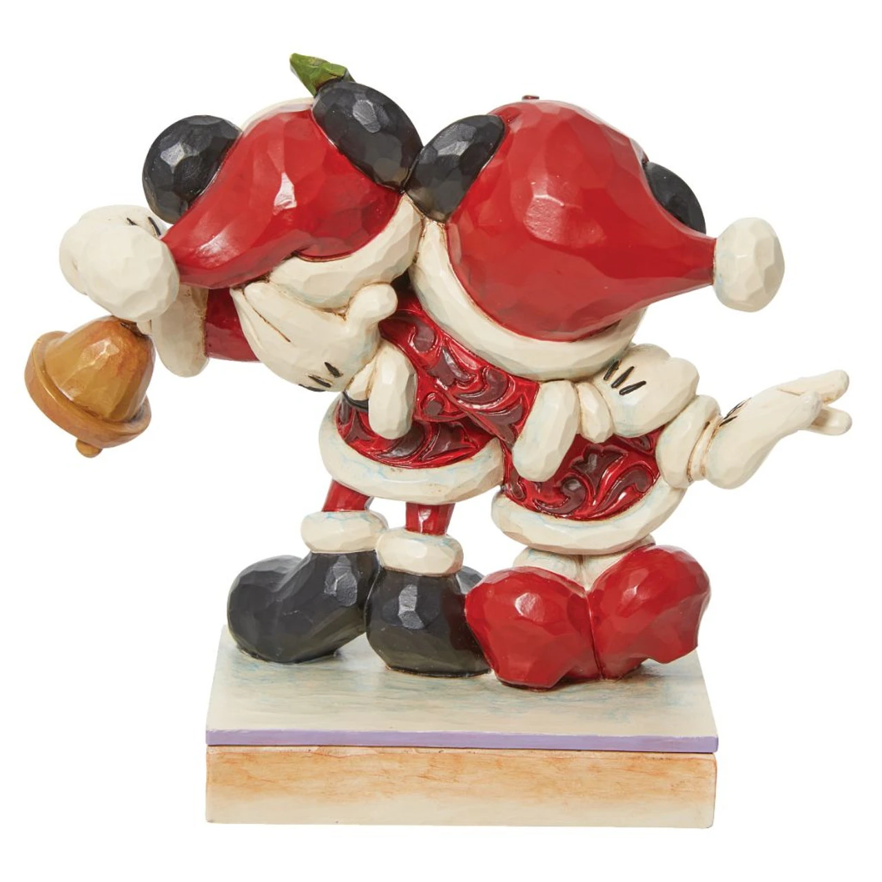 Jim Shore - Disney Traditions - Mickey And Minnie Santas Figurine 5 Jim Shore - Disney Traditions - Mickey And Minnie Santas Figurine - Image 3