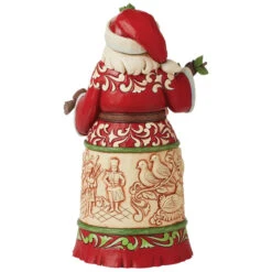 Jim Shore - Heartwood Creek - A Partridge In A Pear Tree Santa Figurine 8 Jim Shore - Heartwood Creek - A Partridge In A Pear Tree Santa Figurine -Holiday Supplies Jim Shore Heartwood Creek A Partridge in a Pear Tree Santa Figurine back 49591.1683561660