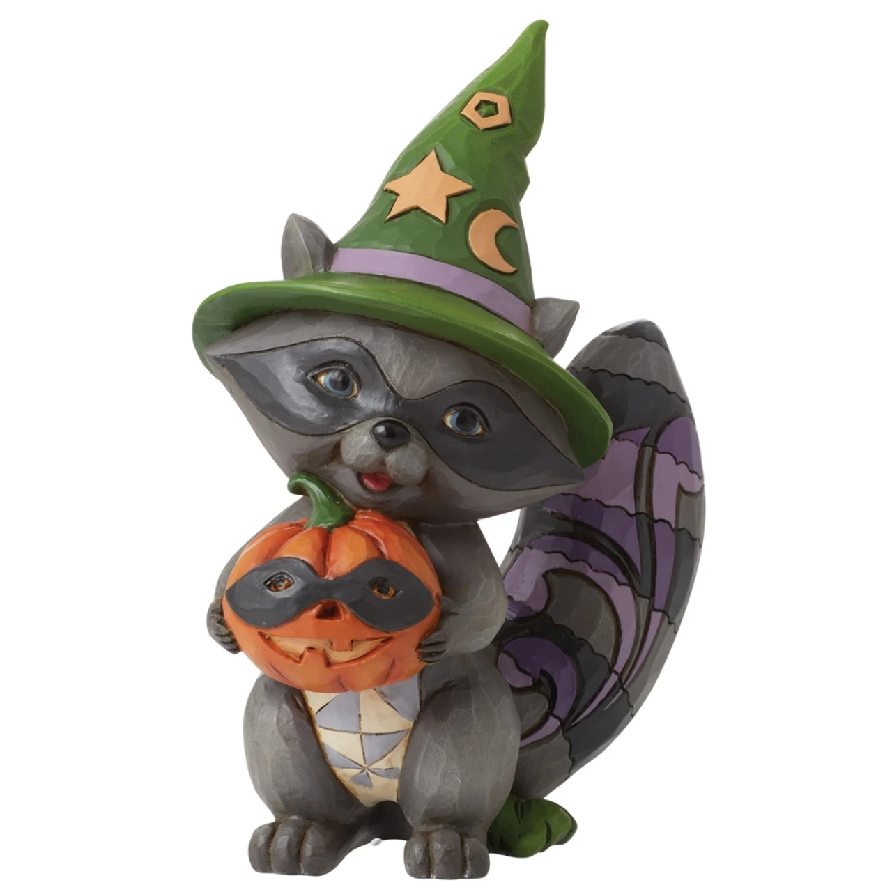 Jim Shore - Heartwood Creek - Halloween Raccoon Figurine - Image 2