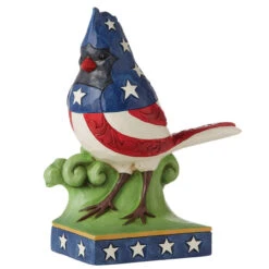 Jim Shore - Heartwood Creek - Patriotic Cardinal -Holiday Supplies Jim Shore Heartwood Creek Patriotic Cardinal 10542.1657647854