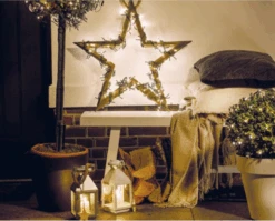 Lumineo Warm 96 White Lights, WHITE WIRE 23.3 Ft. -Holiday Supplies Screen Shot 2018 11 03 at 12.15.08 AM 65364.1541280711