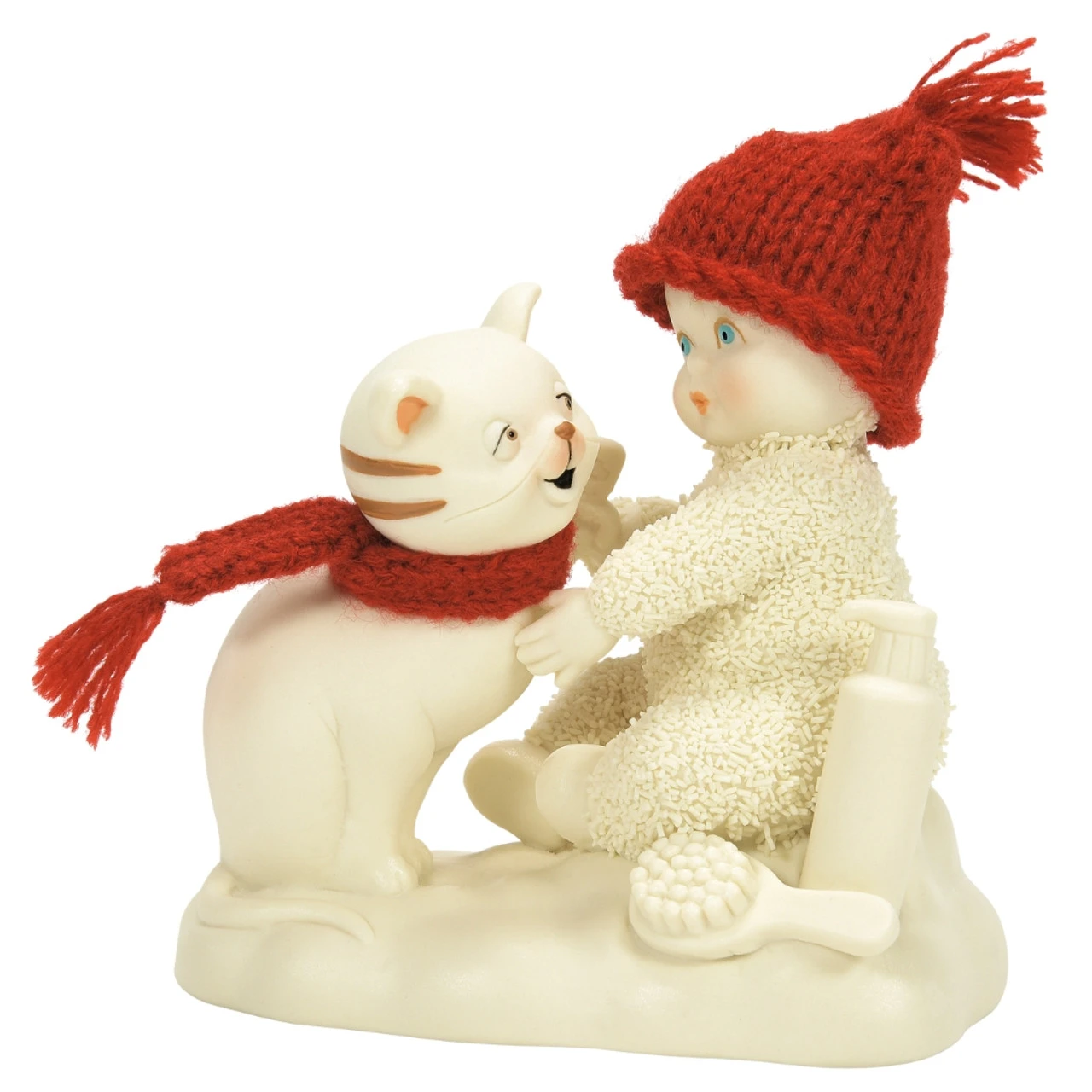 Snowbabies - Groom And Go Cat 3 Snowbabies - Groom And Go Cat