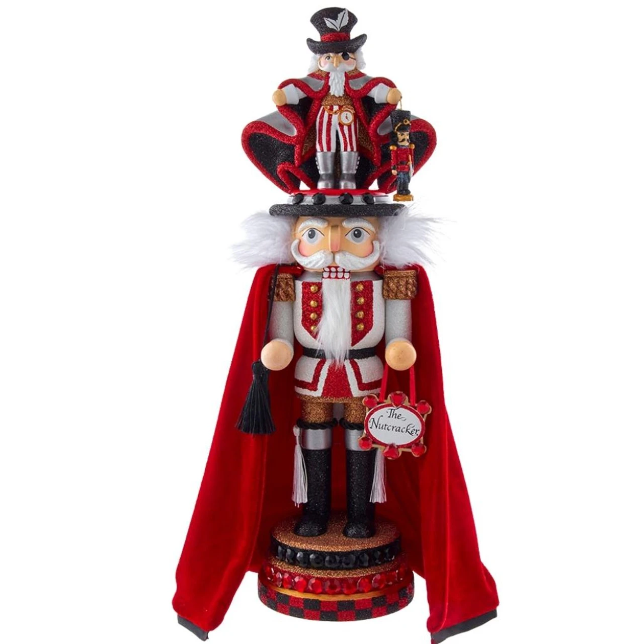 Kurt Adler Hollywood Nutcrackers™ Drosselmeyer Hat Nutcracker 3 Kurt Adler Hollywood Nutcrackers™ Drosselmeyer Hat Nutcracker