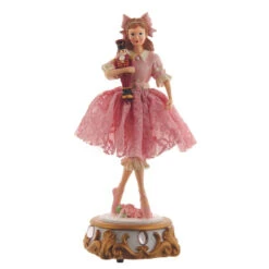 Kurt Adler Clara Ballet Nutcracker Musical Tabletop Décor