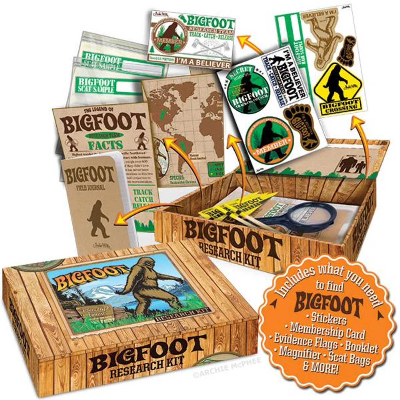Bigfoot Research Kit 3 Bigfoot Research Kit