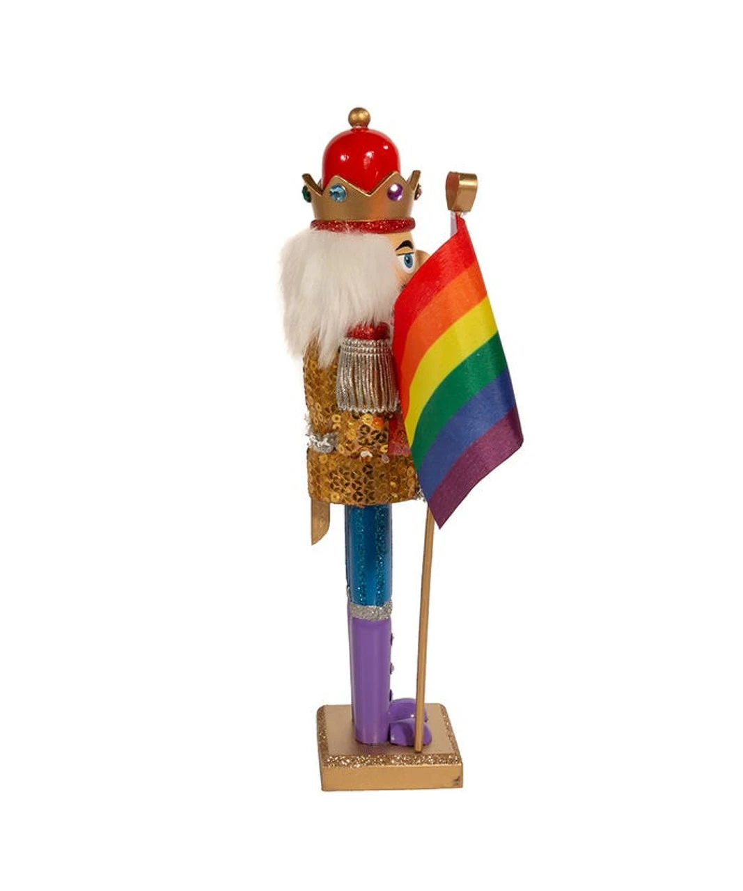 Kurt Adler 12" Gay Pride Nutcracker 5 Kurt Adler 12" Gay Pride Nutcracker - Image 3
