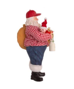 Kurt Adler 10.5" Fabriché™ Farmer Santa 10 Kurt Adler 10.5" Fabriché™ Farmer Santa -Holiday Supplies fa0153 02 42877.1628266843