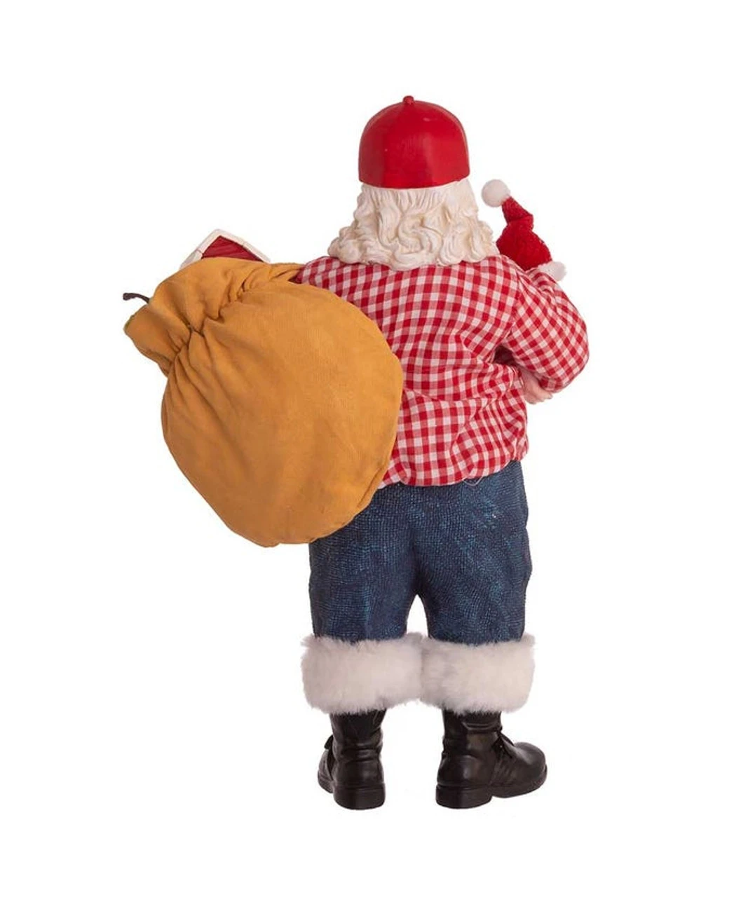 Kurt Adler 10.5" Fabriché™ Farmer Santa 6 Kurt Adler 10.5" Fabriché™ Farmer Santa - Image 4