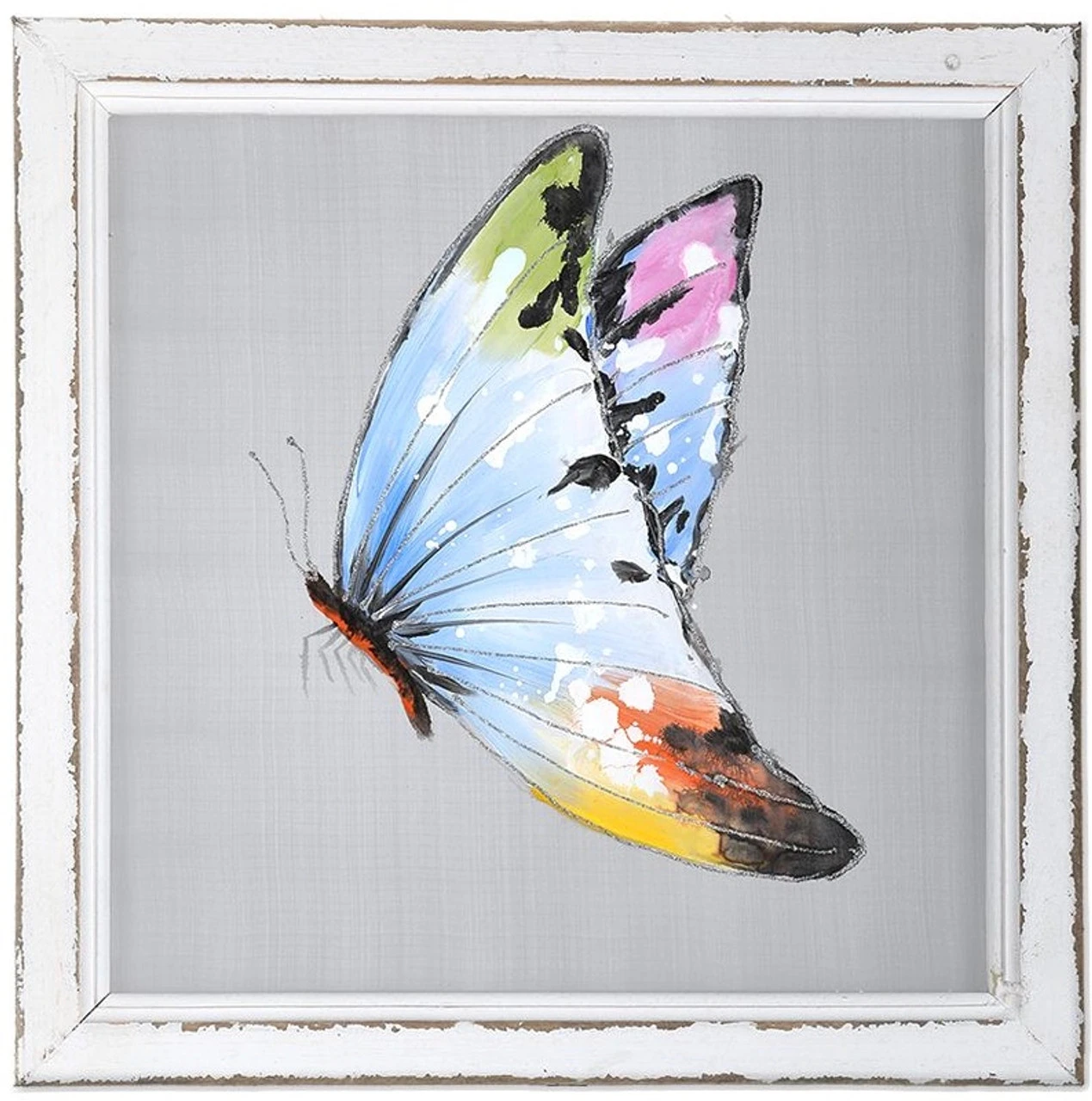 Butterfly Screen, Side Blue 3 Butterfly Screen, Side Blue