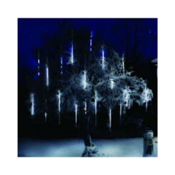 Kurt Adler Meteor Shower Snowfall Light 5 Tube Set, 90 Cool White LED Lights 9 Kurt Adler Meteor Shower Snowfall Light 5 Tube Set, 90 Cool White LED Lights -Holiday Supplies metor shower lights DONE 6 55430.1607008806
