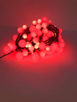Lumineo 120 LED Color Changing Cherry Lights Black Wire 12 Lumineo 120 LED Color Changing Cherry Lights Black Wire -Holiday Supplies red 15012.1604691969