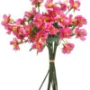 Artificial Pink Cosmos Flower Bundle 14"