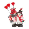 Couple Snowman Figurine With Balloons 2 Couple Snowman Figurine With Balloons -Holiday Supplies xeGgP8c4 75696.1664946367